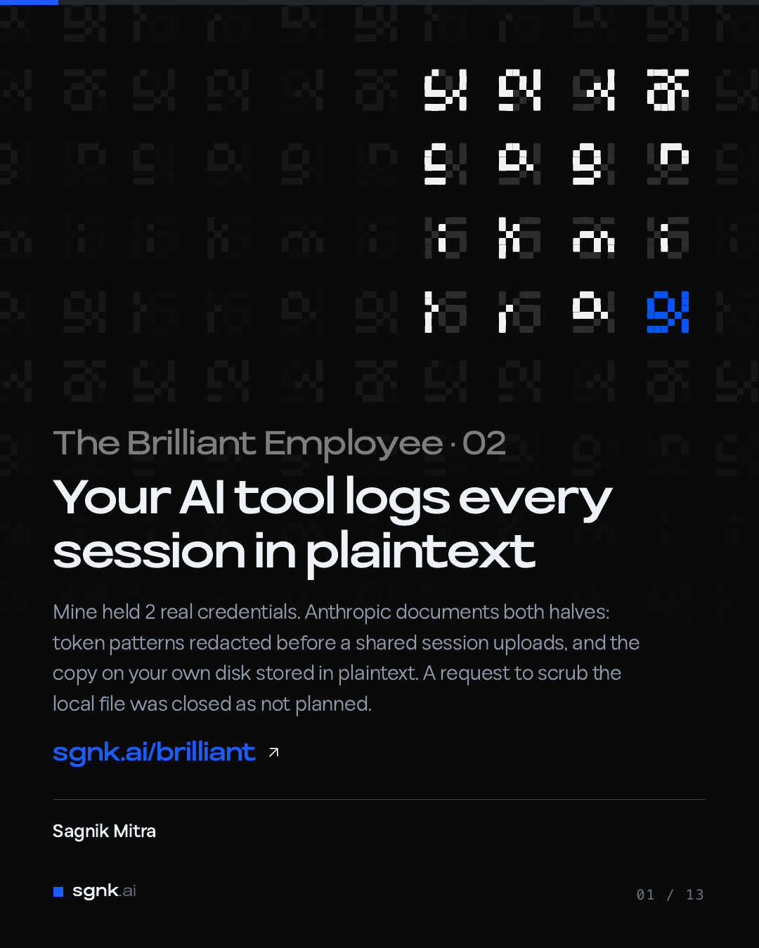 Jacket for episode 02, My AI Security Scanner Reported a Leak in a File That Does Not Exist