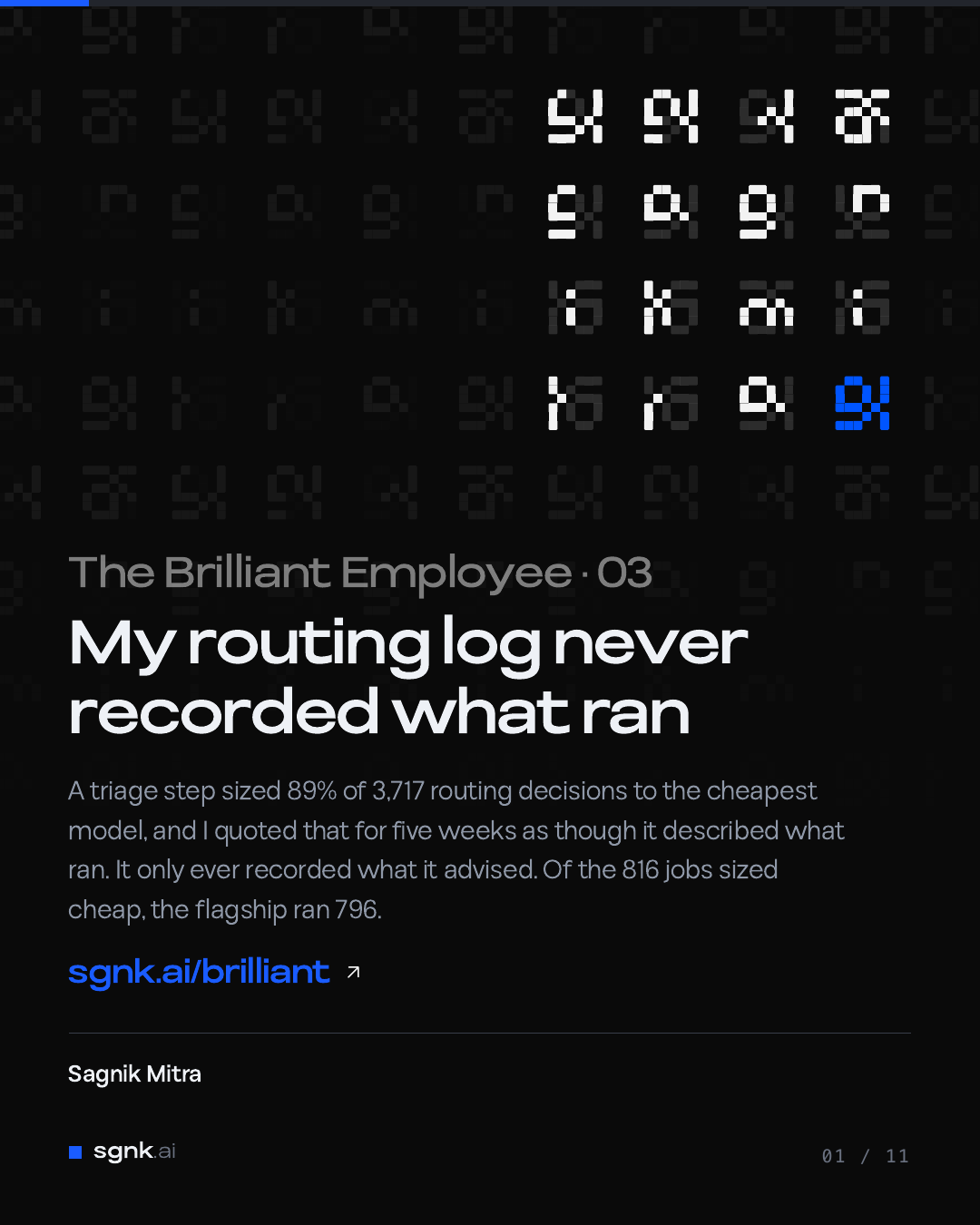 Jacket for episode 03, My Router Recommended the Cheap Model 89% of the Time. The Expensive One Ran Anyway