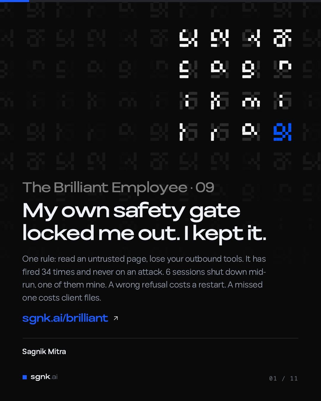 Jacket for episode 09, My Security Gate Has Caught 34 False Alarms and Zero Attacks. I Kept It Anyway